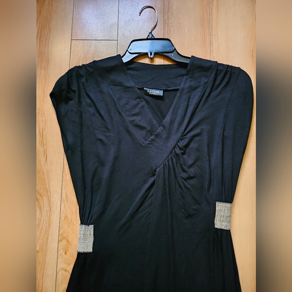 Nor Denmark Black Asymmetrical Dress Size 0 - Picture 3 of 7